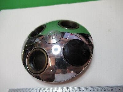 FOR PARTS POL LEITZ WETZLAR NOSEPIECE MICROSCOPE PART AS PICTURED &17-A-32