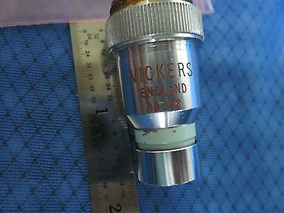 MIKROSKOPTEIL OBJEKTIV VICKERS UK ENGLAND #3-25 OPTICS BIN#3