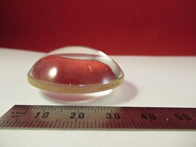 OPTICAL HIGHLY BI CONVEX THICK LENS ILLUMINATOR OPTICS AS PICTURED &P7-FT-68