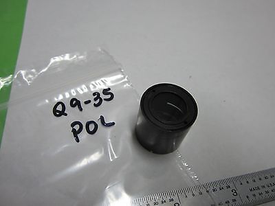 OPTICAL MICROSCOPE PART ANALYZER POLARIZER POL OPTICS BIN#Q9-35