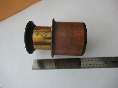 ANTIQUE BRASS ENGLAND HENRY CROUCH EYEPIECE MICROSCOPE PART AS PICTURED F3-A-11