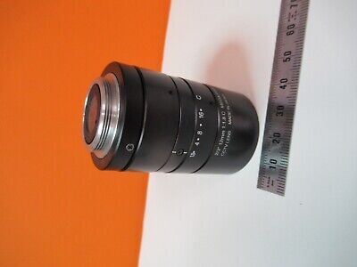 CCTV 12mm INSPECTION LENS MICROSCOPE OPTICS AS PICTURED &14-B-39