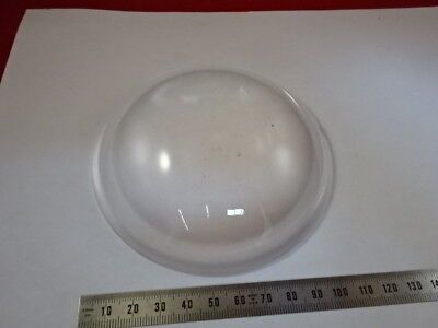 FOR PARTS OPTICAL LARGE CONVEX LENS [chip on edge] OPTICS AS IS &94-A-23