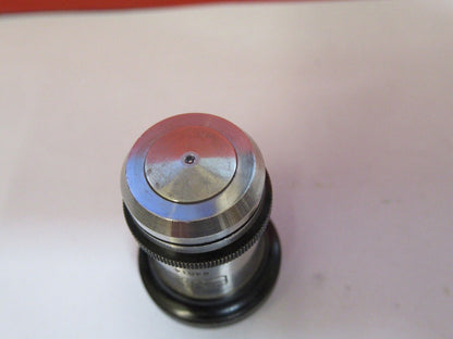 ANTIQUE CARL ZEISS JENA OBJECTIVE HI 90X MICROSCOPE PART AS PICTURED &4B-A-59