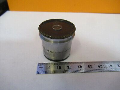 ANTIQUE BAUSCH LOMB POL EYEPIECE 10X OPTICS MICROSCOPE PART AS PICTURED #P4-B-62