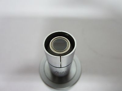 RARE MICROSCOPE OBJECTIVE LEITZ WETZLAR GERMANY 10X OPTICS BIN#J6-32