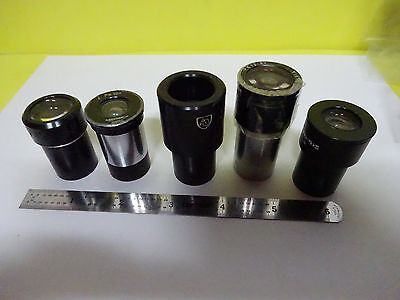 FOR PARTS MICROSCOPE PART EYEPIECES OPTICS AS IS BIN#X2-40