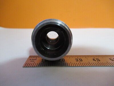 OBJECTIVE WOLFE WETZLAR GERMANY 10X MICROSCOPE PART OPTICS AS PICTURED 4B-FT-78