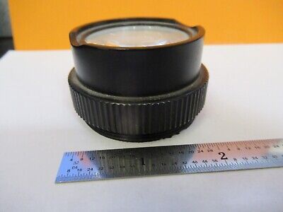 NIKON JAPAN ILLUMINATOR DIFFUSER LENS MICROSCOPE PART OPTICS AS PICTURED 47-A-21