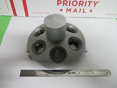 MICROSCOPE LEICA REICHERT POLYVAR NOSEPIECE AS IS  BIN#F1-V-34