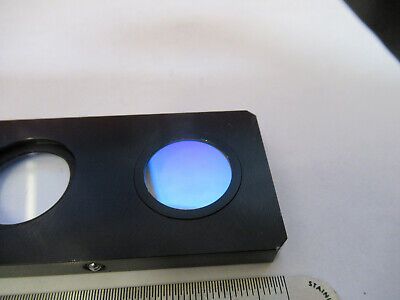 SLIDE FILTER DICHROIC MICROSCOPE PART OPTICS AS PICTURED #B3-B-30