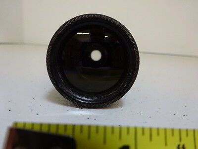 ANTIQUE BRASS LENS TELESCOPE RARE OPTICS AS IS #AL-46