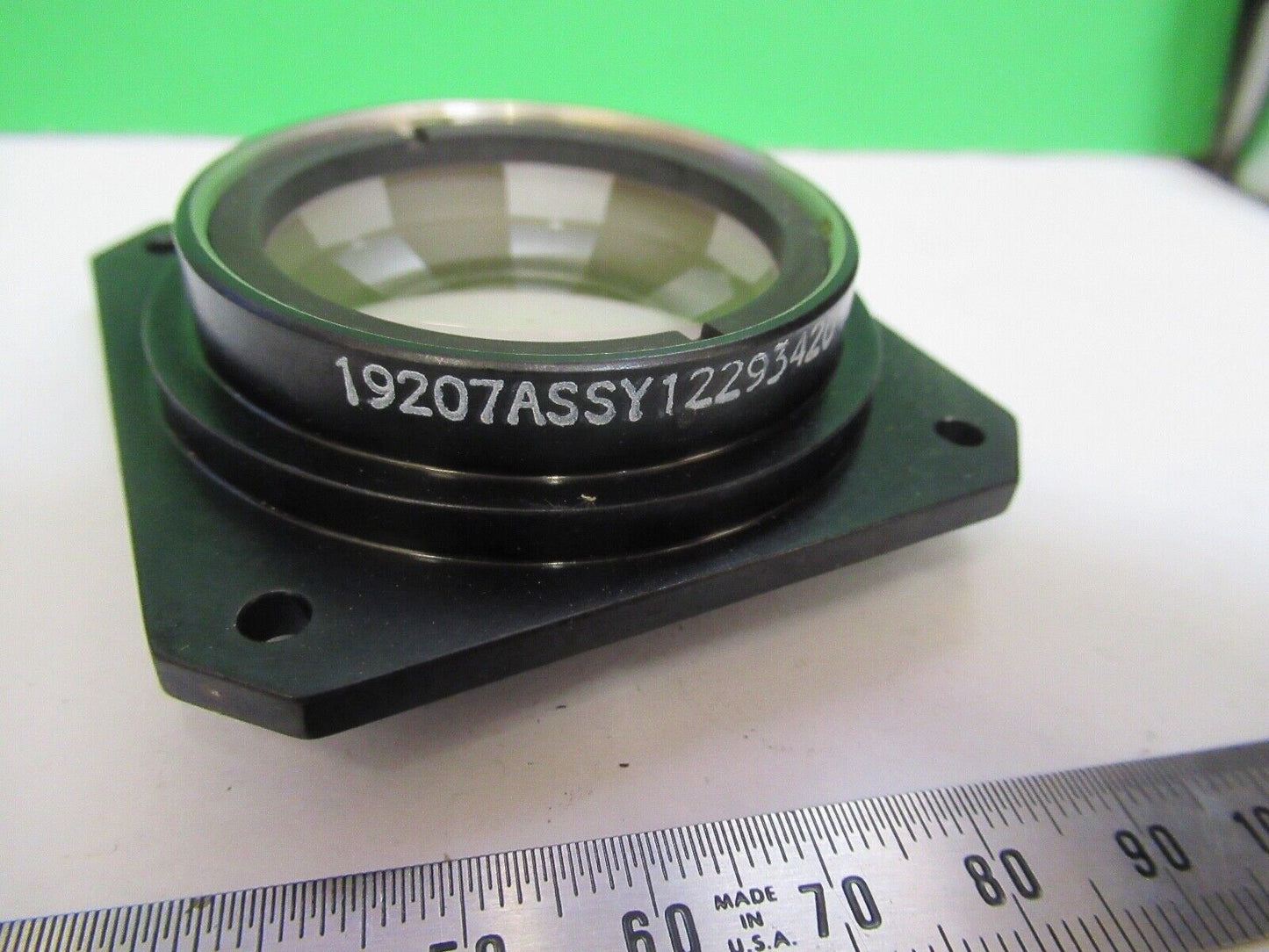 OPTICAL LENS mounted mil spec OPTICS AS PICTURED 18-FT-46