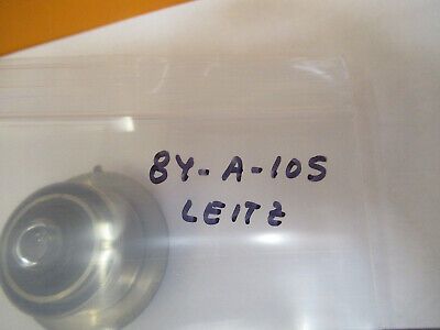 OLD LEITZ WEZTLAR CONDENSER + IRIS GERMANY MICROSCOPE PART AS PICTURED &8y-a-105