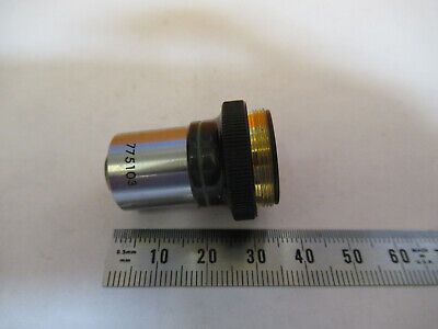 BAUSCH LOMB 10X OBJECTIVE 775103 LENS OPTICS MICROSCOPE PART AS PICTURED P2-A-11