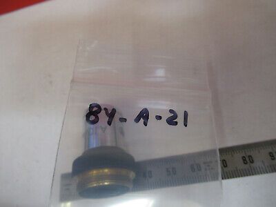 BAUSCH LOMB OBJECTIVE 10X /160 LENS OPTICS MICROSCOPE PART AS PICTURED &8Y-A-21