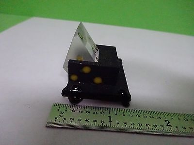 MICROSCOPE PART LEITZ GERMANY  MOUNTED PRISM OPTICS AS IS BIN#Y2-33