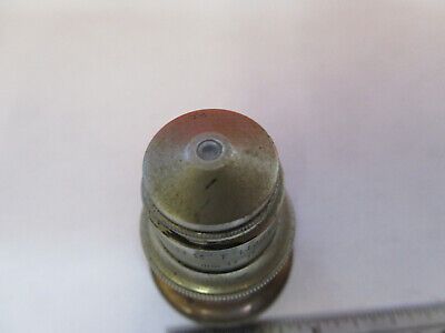 ANTIQUE CARL ZEISS GERMANY OBJECTIVE 3mm MICROSCOPE PART AS PICTURED &8Z-A-124