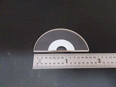 OPTICAL HALF CIRCLE MIRROR RARE OPTICS AS PICTURED &FT-1-A-73