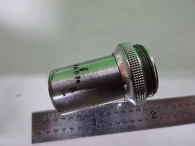 MICROSCOPE PART OBJECTIVE VINTAGE BAKER LONDON 1/6" OPTICS AS IS BIN#H7-A-16