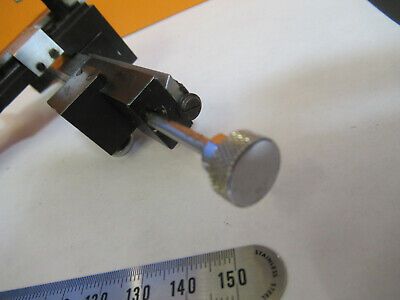 ANTIQUE SPENCER XY STAGE CLIPS SPECIMEN MICROSCOPE PART AS PICTURED R7-A-46