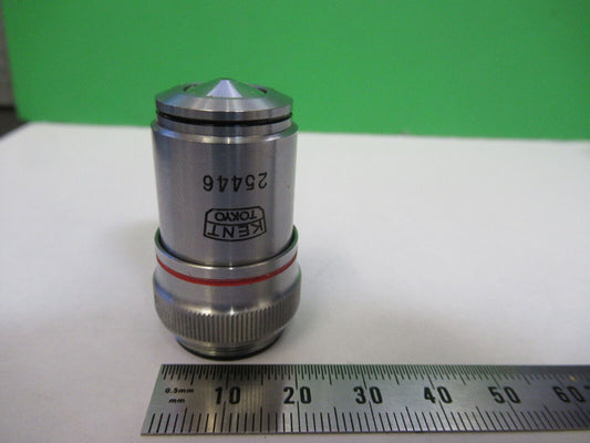 KENT TOKYO OBJECTIVE LENS 100X MICROSCOPE PART AS PICTURED &G2-A-24