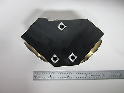 OPTICAL  MICROSCOPE LEITZ BRASS MOUNTED LENSES ASSEMBLY OPTICS AS IS BIN#J4-21