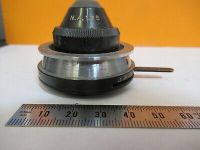 SPENCER AO CONDENSER + IRIS ANTIQUE MICROSCOPE PART AS PICTURED &P2-A-86