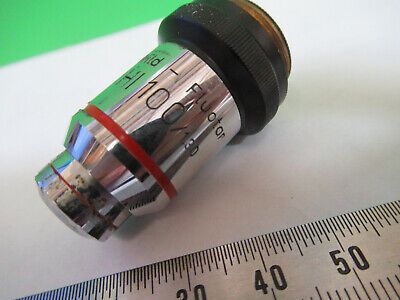 WILD SWISS FLUOTAR OBJECTIVE 100X LENS MICROSCOPE PART AS PICTURED &Q9-A-149B