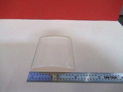 OPTICAL RECTANGULAR PLANO CONVEX LENS 200mm FL OPTICS AS PICTURED &B9-A-18