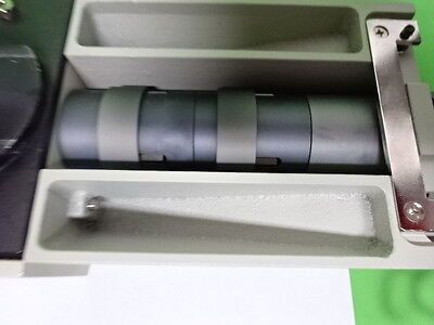 MICROSCOPE PART MITUTOYO JAPAN VERTICAL ILLUMINATOR POL OPTICS AS IS B#F5-C-08