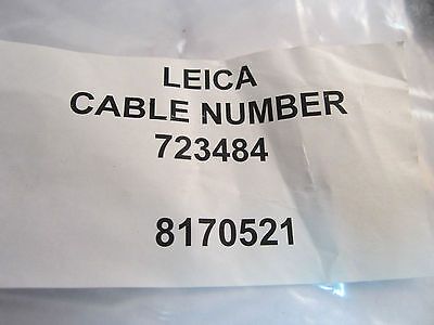 MICROSCOPE PART LEICA CABLE 723484 AS IS BIN#20