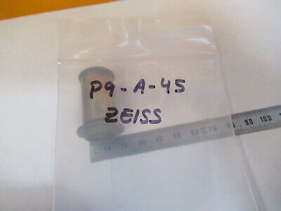 ANTIQUE CARL ZEISS BRASS LENS OBJECTIVE MICROSCOPE PART AS PICTURED P9-A-45