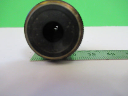 for parts [dirty] CARL ZEISS OBJECTIVE 40X /160 MICROSCOPE AS PICTURED H2-A-39