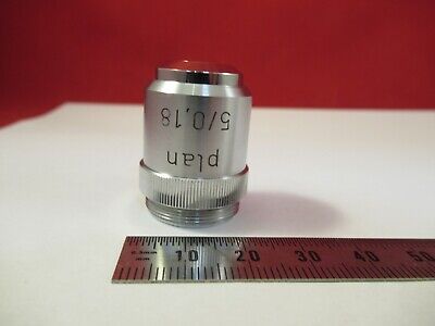 ROLYN OBJECTIVE 5X MICROSCOPE PART OPTICS AS PICTURED &12-A-55