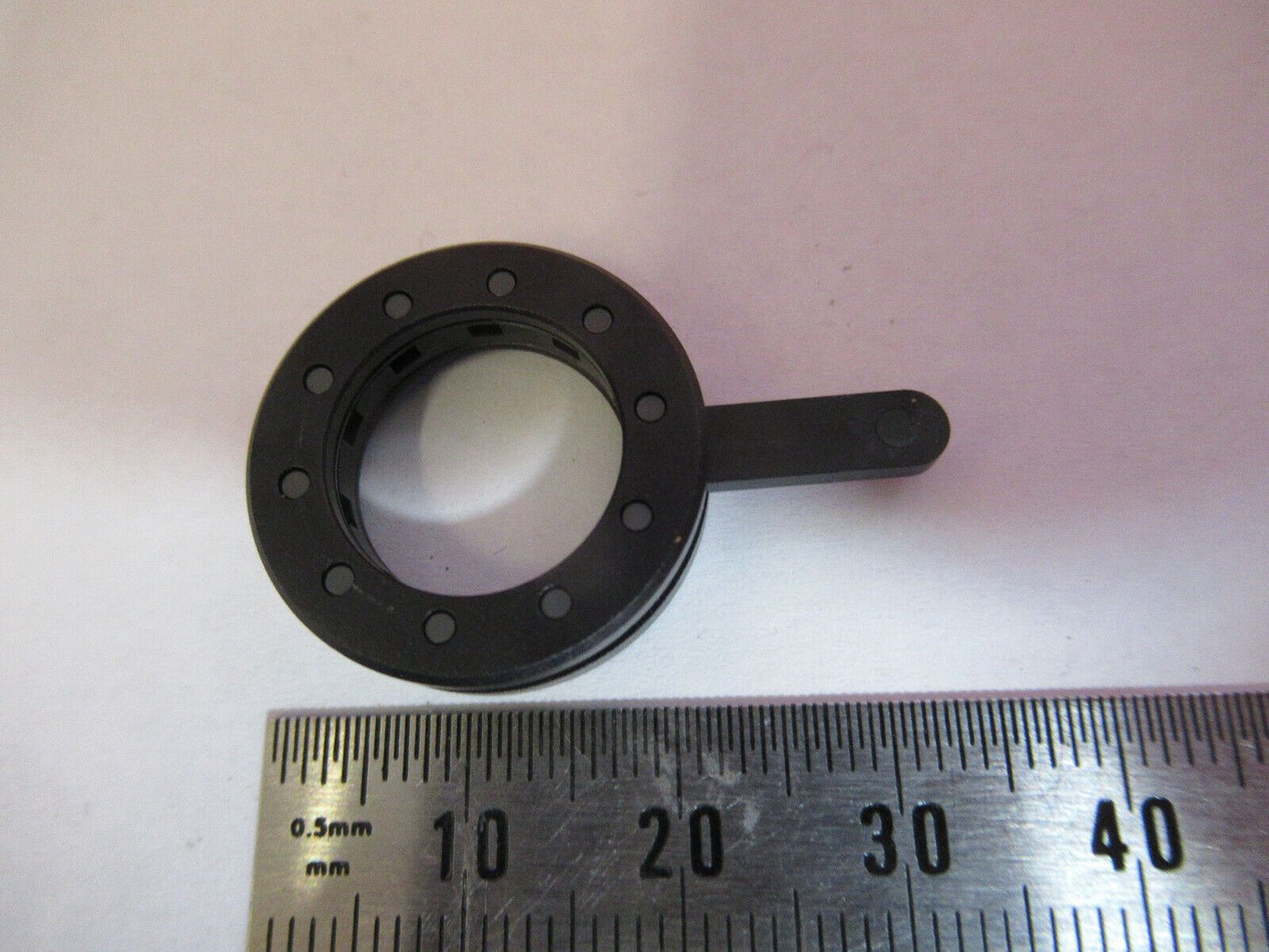 OPTICAL MINI IRIS DIAPHRAGM LASER OPTICS AS PICTURED #B7-A-74