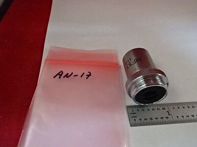 MICROSCOPE PART UNITRON MF10 OBJECTIVE OPTICS AS IS #AN-17