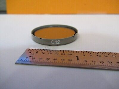 CARL ZEISS GERMANY NEUTRAL DENSITY 0.12 FILTER MICROSCOPE PART AS PIC &50-A-07