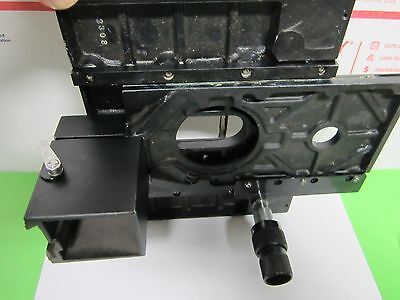 OLYMPUS STAGE TABLE MICROMETER BH-2 ?? MICROSCOPE PART OPTICS AS IS BIN#M2