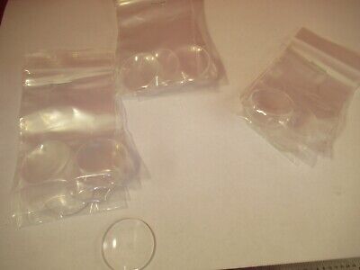 LOT 15 EA PL CX PLANO CONVEX LENS LENSES LASER OPTICS AS PICTURED &FT-6-45