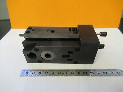 LEICA DMRE GERMANY BLOCK DIAPHRAGM IRIS MICROSCOPE PART AS PICTURED P5-B-14