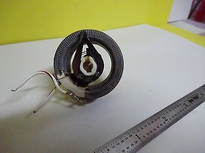 MICROSCOPE PART LEITZ GERMANY RHEOSTAT LAMP AS IS BIN#17-D-09