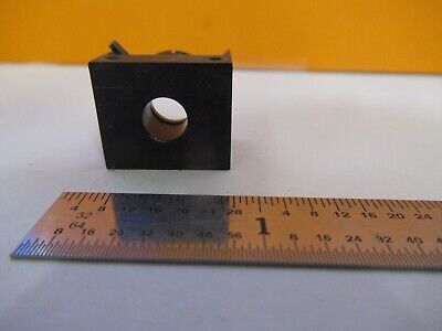 OPTICAL MOUNTED IRIS DIAPHRAGM OPTICS MICROSCOPE PART AS PICTURED &5K-A-46