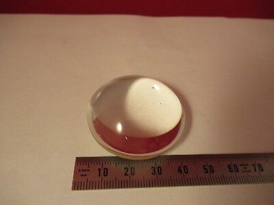 OPTICAL BI CONVEX GLASS LENS THICK PRO OPTICS AS PICTURED &FT-2-90