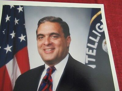 VINTAGE FOTO GEORGE TENNET DIREKTOR CIA CENTRAL INTELLIGENCE AGENCY &amp; BLI