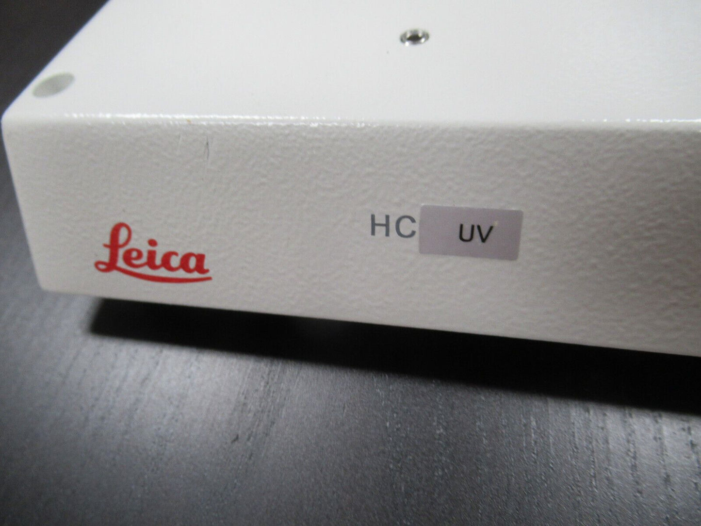 LEICA DMRE GERMANY magnification 888061 MICROSCOPE PART AS PICTURED 92-ft-04