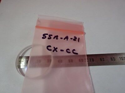 OPTICAL CONVEX CONCAVE GLASS LENS OPTICS AS PICTURED &55R-A-21