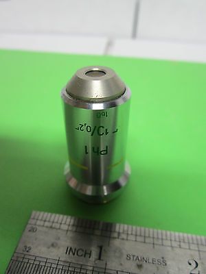 MICROSCOPE PART GERMANY OPTICS OBJECTIVE ZEISS F10 X BIN#3C-58