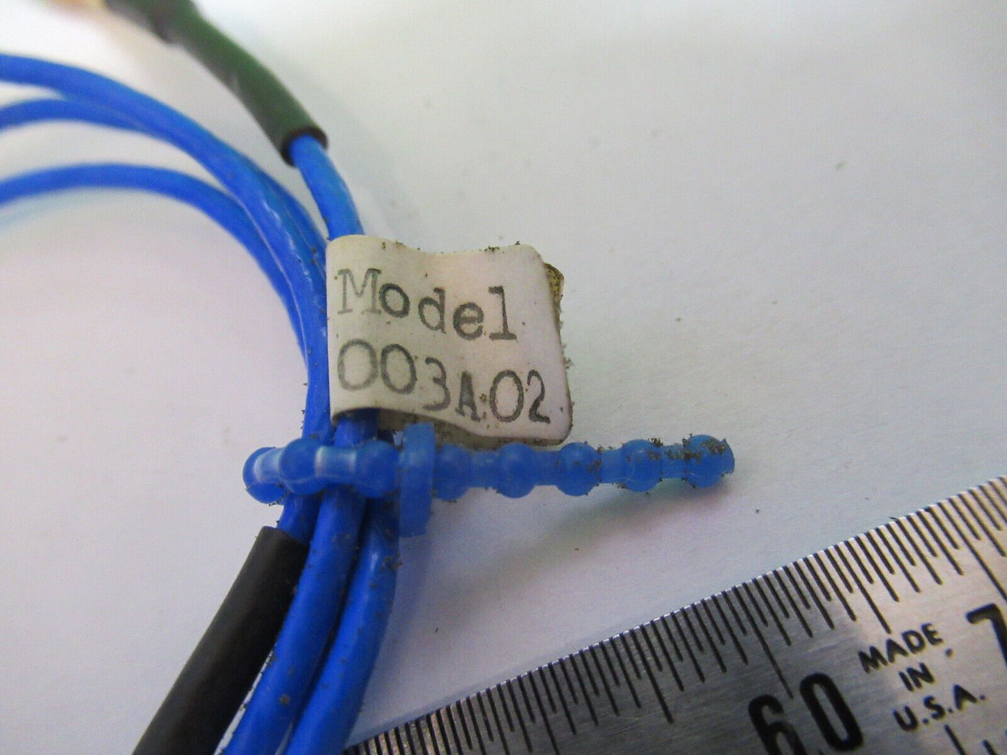 PCB PIEZOTRONICS 003A02 CABLE 10-32 MICRODOT LOW NOISE AS PICTURED #72-C-04