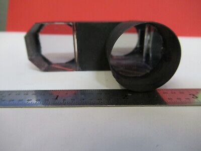 ZEISS GERMANY GLASS HEAD PRISM OPTICS MICROSCOPE PART AS PICTURED #B9-A-35